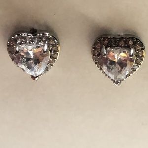 Heart Shaped Stud Earrings